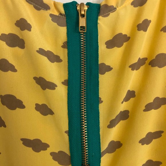 Anthropologie Maeve Linosa Silk Top Sz Sm - Picture 6 of 11